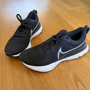 Nike React Infinity Run Flyknit Black Running Shoes